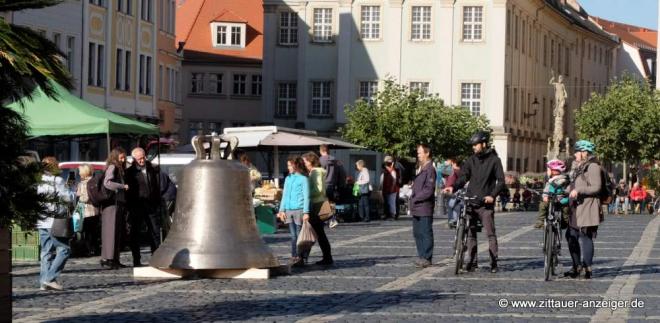 Zittau feiern ihre Friedensglocke